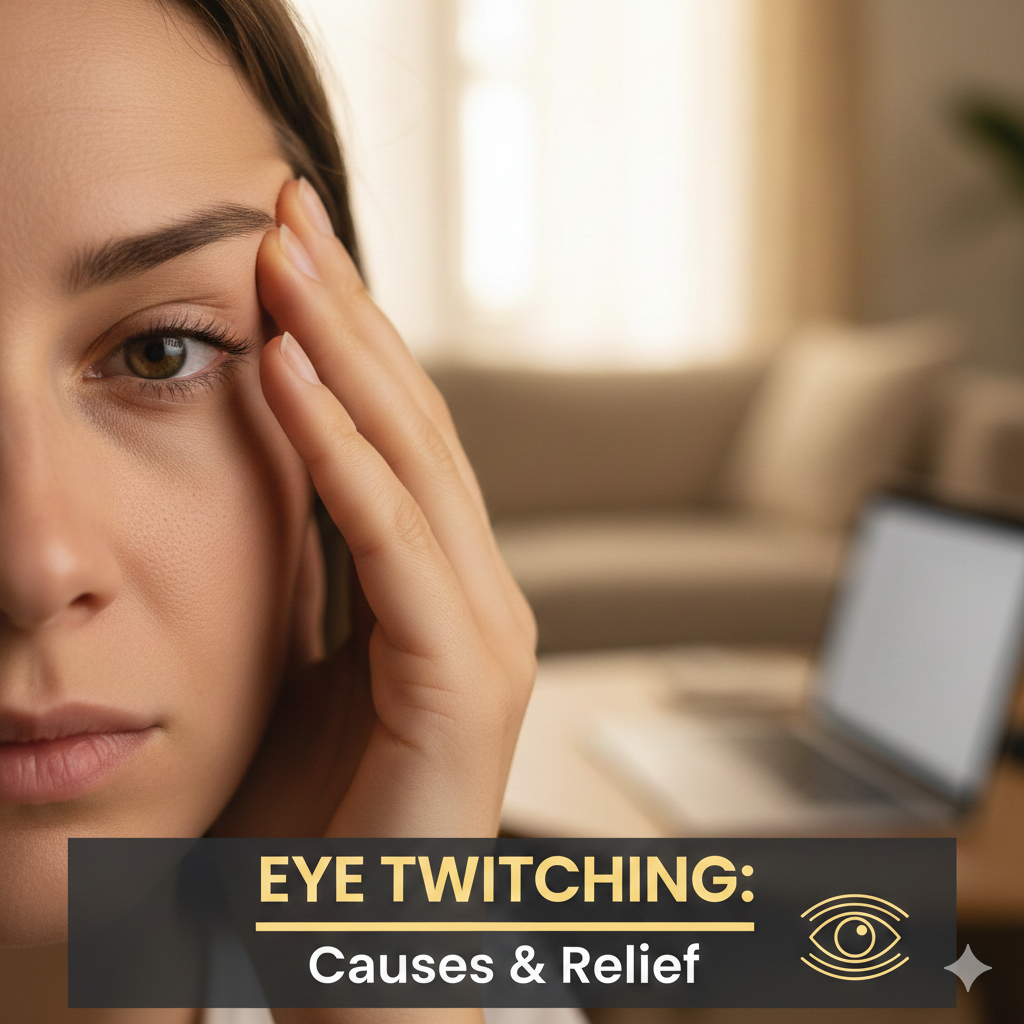 why is my eye twitching